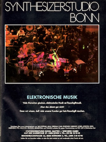 ELEKTRONISCHE MUSIK