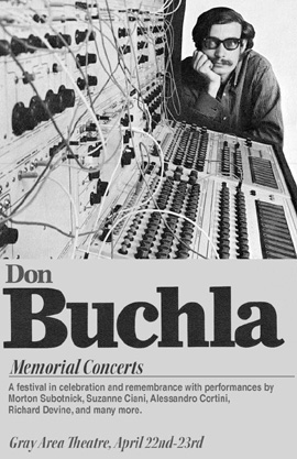 Don Buchla Memorial Concert