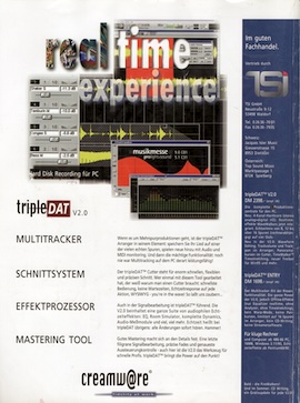 MULTITRACKER - SCHNITTSYSTEM - EFFEKTPROZESSOR - MASTERING TOOL