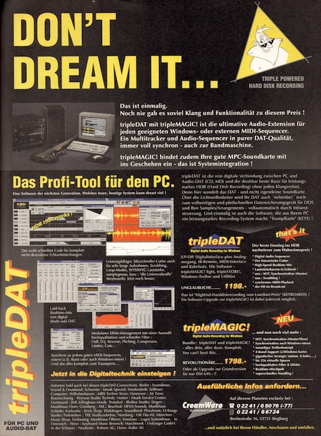 DON’T DREAM IT...