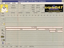 CREAMWARE: TripleDAT: Arranger