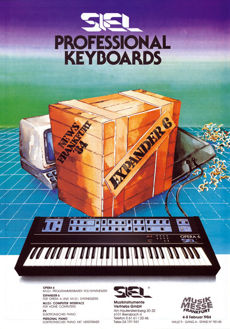 Professional Keyboards - News Frankfurt '84