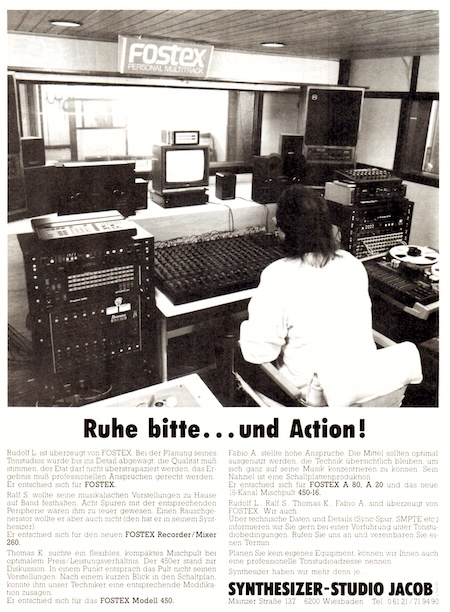 Ruhe bitte ...und Action!