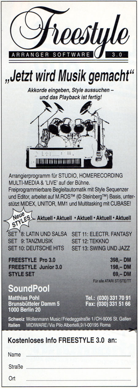 „Jetzt wird Musik gemacht”