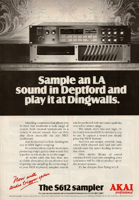 Sample an LA Sound in Deptford and play it at Dingwalls.