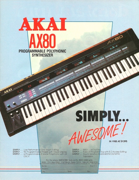 AKAI AX80 - Simply... Awesome!