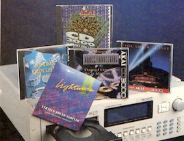 AKAI: CD-3000: Mitgelieferte CD-ROMs