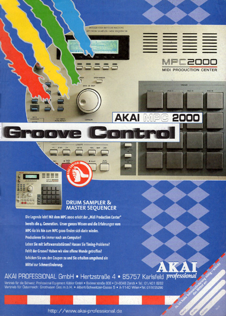 AKAI MPC 2000 - Groove Control
