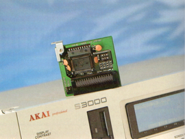 AKAI: S-3000: Upgrade-Karte IB-304F