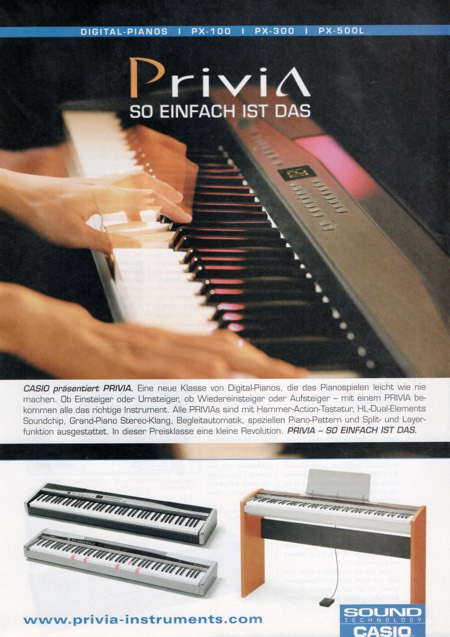 So einfach ist das - Casio präsentiert Privia