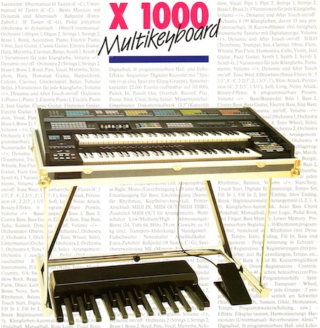 X 1000 Multi-Keyboard