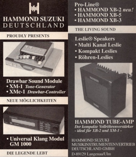 Hammond Suzuki Deutschland Proudly Presents