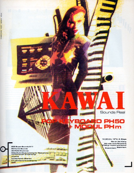 KAWAI Sounds Real: Pop Keyboard PH50 + Modul PHm