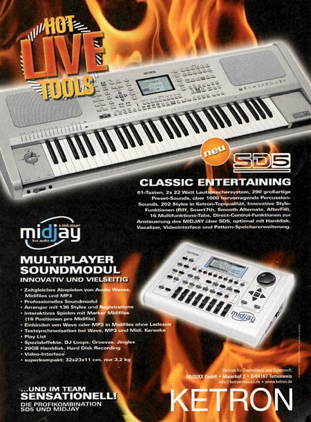 Hot Live Tools - SD5 Classic Entertaining
