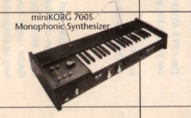 KORG: 700S (1973-1979)