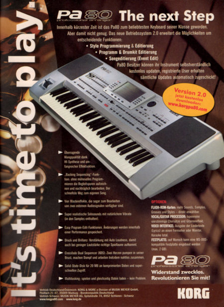 PA80 - The next Step
