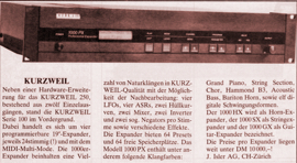 MESSE-NEWS 1987