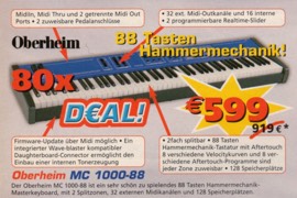 Deal! - 80x Oberheim MC 1000-88