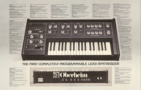 THE FIRST COMPLETELY PROGRAMMABLE LEAD SYNTHESIZER