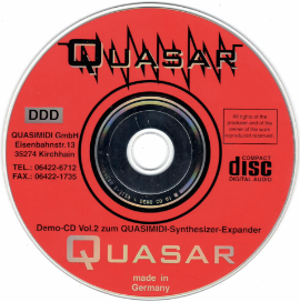 Quasar Demo-CD Vol. 2