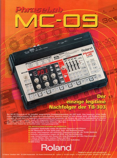 PhraseLab MC-09 - Der einzige legitime Nachfolger der TB-303