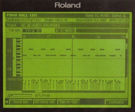 ROLAND: MV-8000: Editor