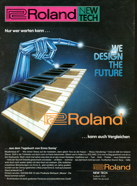 Roland NEW-TECH - Nur wer warten kann ... kann auch vergleichen ...