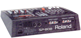 ROLAND: SP-808: Rückansicht