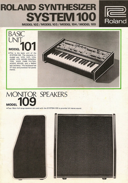 Roland Synthesizer System 100 - Basic Unit Model 101