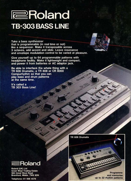 TB-303 BASS LINE