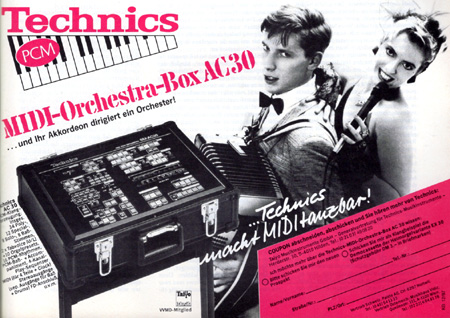 MIDI-Orchestra-Box AC30 ... und Ihr Akkordeon dirigiert ein Orchester!