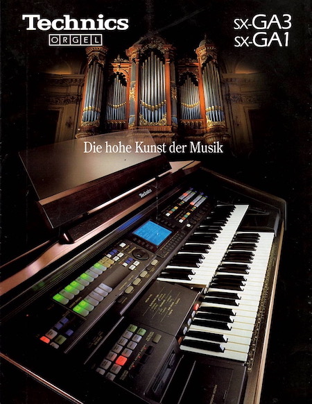 Technics Orgel - GA-3 portabel