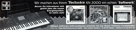 Wir machen aus Ihrem Technics KN2000 ein echtes „Softwerk“.