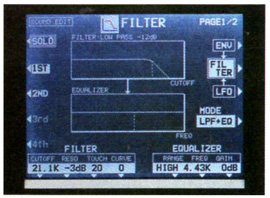 TECHNICS: KN5000: Display