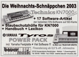 Die Weihnachts-Schnäppchen 2003