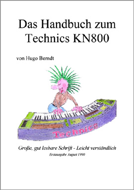 Das Handbuch zum Technics KN800