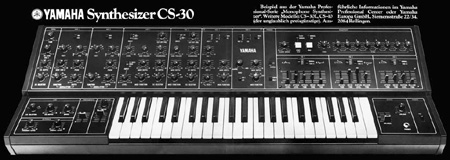 YAMAHA Synthesizer CS-30
