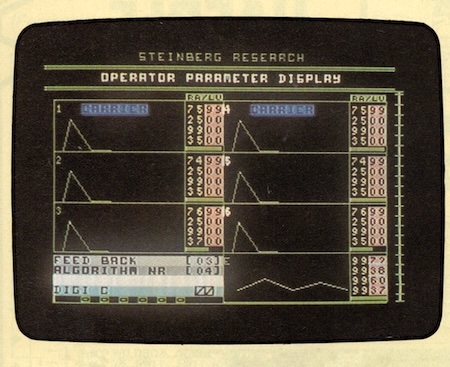 Steinberg: DX7-Editor
