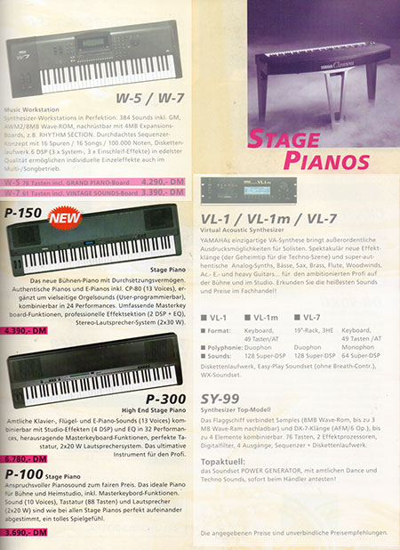 STAGE PIANOS - Das neue Bühnen-Piano mit Durchsetzungsvermögen.