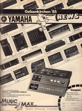 Gelsenkirchen ’85 - Yamaha News
