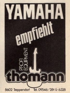 YAMAHA empfiehlt Thomann