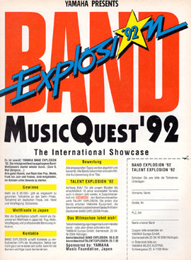 Yamaha Presents - Explosion ’92 - Music Quest