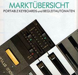 Marktübersicht Keyboards