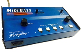 360 Systems: MIDI BASS