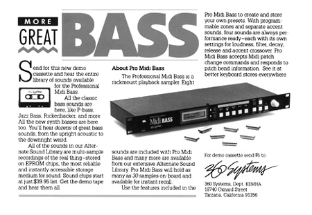 More Great Bass More Great Bass