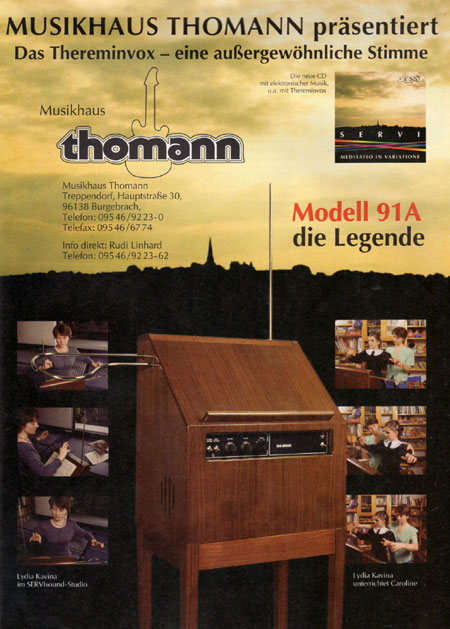 Musikkaus Thomann präsentiert das Thereminvox - eine außergewöhnliche Stimme