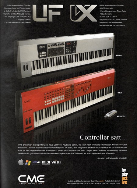 UF VX - Controller satt...