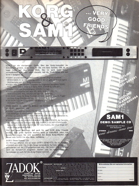 KORG & SAM1 ... very good Friends