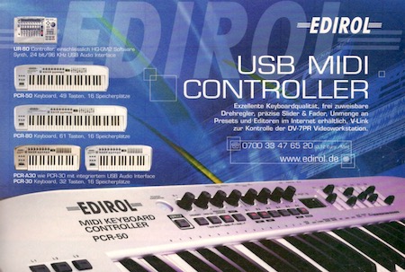 USB MIDI CONTROLLER