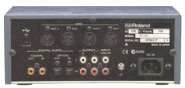 EDIROL: EDIROL: SoundCanvas SD-90: Rückansicht